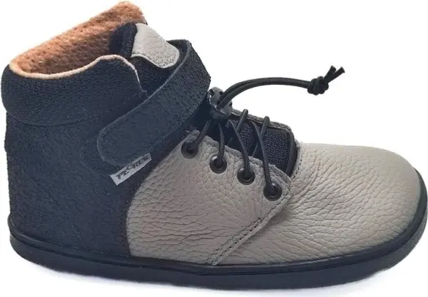 PEGRES PEGRES BF 56L Детски затоплени босоходки маратонки, сиво, размер