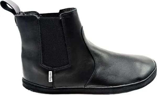 PEGRES PEGRES BF 58 W Дамска зимна обувка тип босоходка, черно, размер