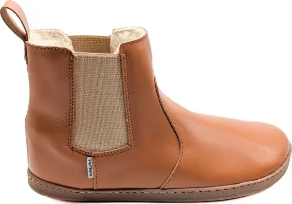 PEGRES PEGRES BF 58 W Дамска зимна обувка тип босоходка, кафяво, размер