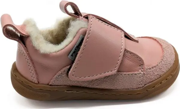 PEGRES PEGRES SBF 64W Детска зимна обувка тип босоходка, розово, размер