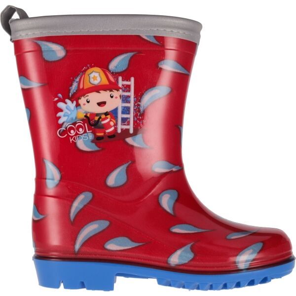 PERLETTI PERLETTI RAIN BOOTS Детски гумени ботуши, червено, размер