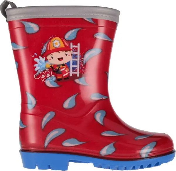 PERLETTI PERLETTI RAIN BOOTS Детски гумени ботуши, червено, размер