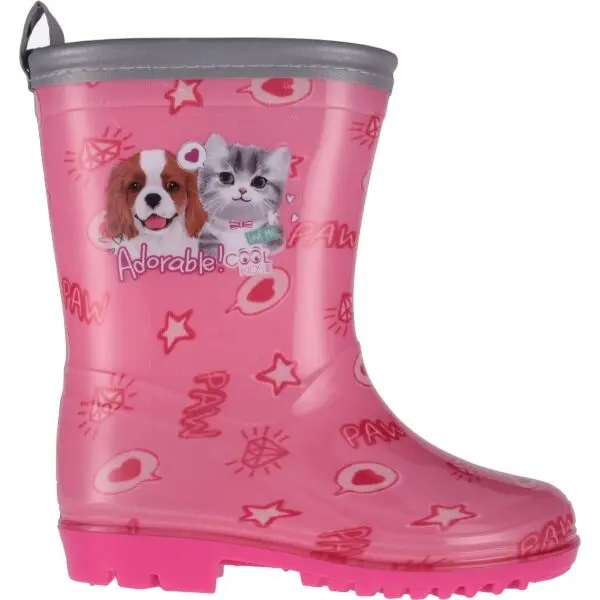 PERLETTI PERLETTI RAIN BOOTS Детски гумени ботуши, розово, размер