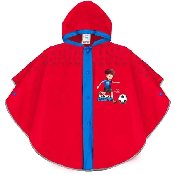 PERLETTI PERLETTI RAINCOAT Детски дъждобран, червено, размер