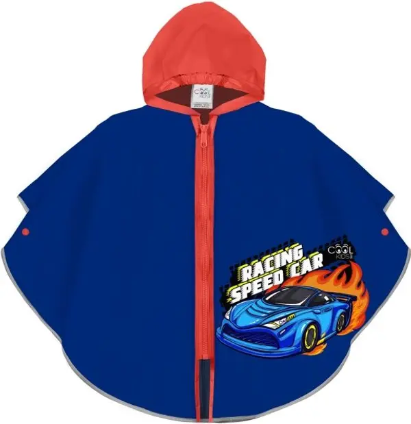 PERLETTI PERLETTI RAINCOAT Детски дъждобран, синьо, размер