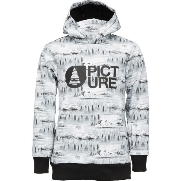 Picture Picture PARKER Мъжки зимен суитшърт, бяло, размер