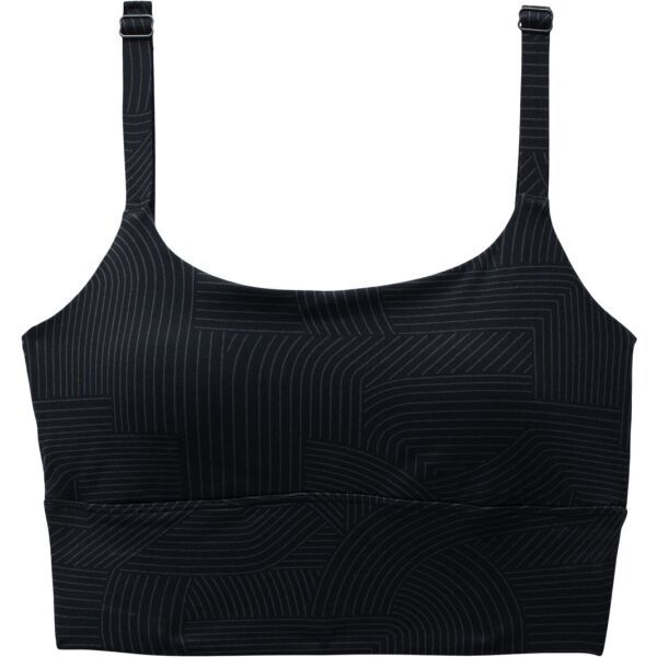 PrAna PrAna LUXARA BRALETTE Дамски спортен сутиен, тъмносиво, размер