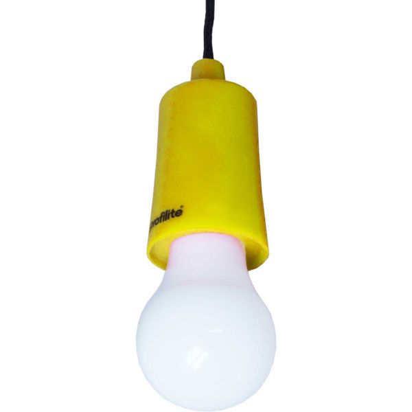 Profilite Profilite BULB Къмпингова лампа, жълто, размер
