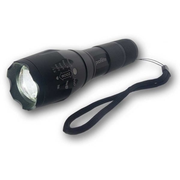 Profilite Profilite STEEL Ръчно фенерче, черно, размер