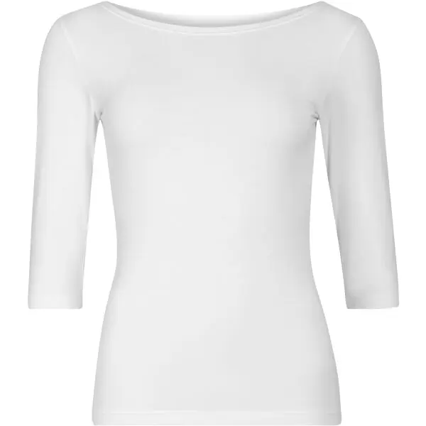 PROGRESS PROGRESS AKINA Дамска тениска от бамбук, бяло, размер
