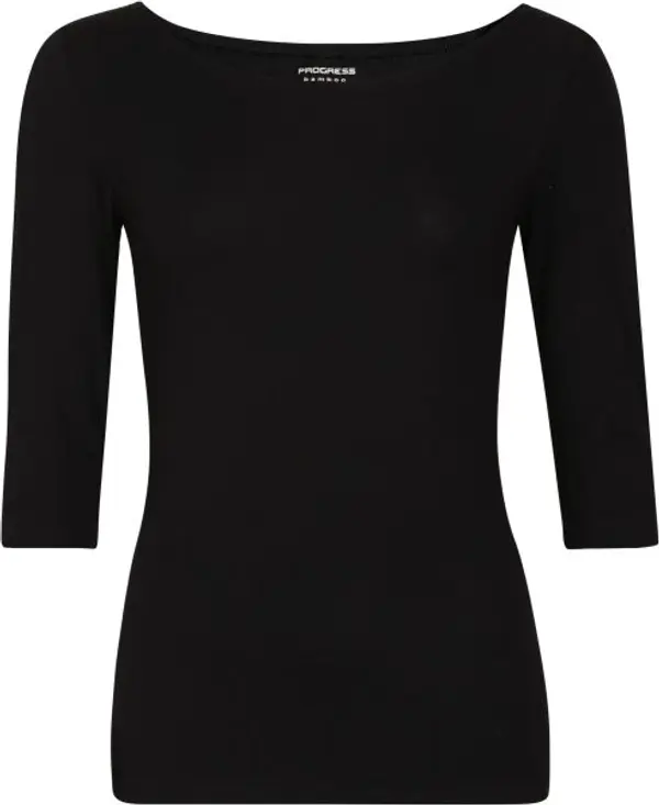 PROGRESS PROGRESS AKINA Дамска тениска от бамбук, черно, размер