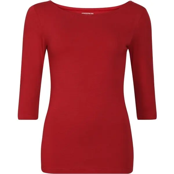 PROGRESS PROGRESS AKINA Дамска тениска от бамбук, винен, размер