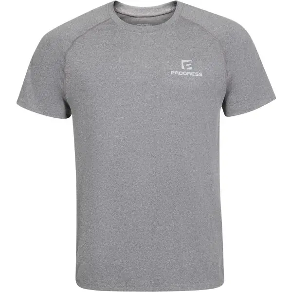 PROGRESS PROGRESS ASSET Мъжка спортна тениска, сиво, размер