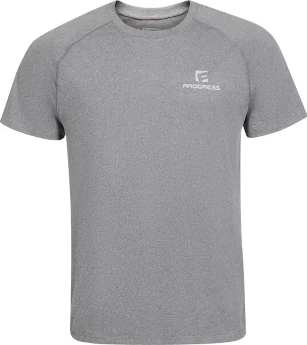 PROGRESS PROGRESS ASSET Мъжка спортна тениска, сиво, размер