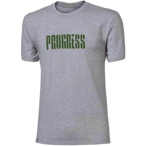 PROGRESS PROGRESS BARBAR ARMY Мъжка тениска от бамбук, сиво, размер