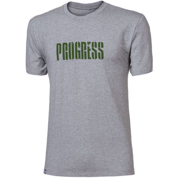 PROGRESS PROGRESS BARBAR ARMY Мъжка тениска от бамбук, сиво, размер