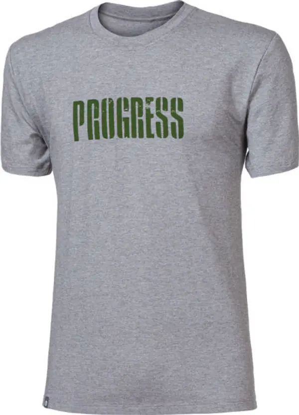 PROGRESS PROGRESS BARBAR ARMY Мъжка тениска от бамбук, сиво, размер