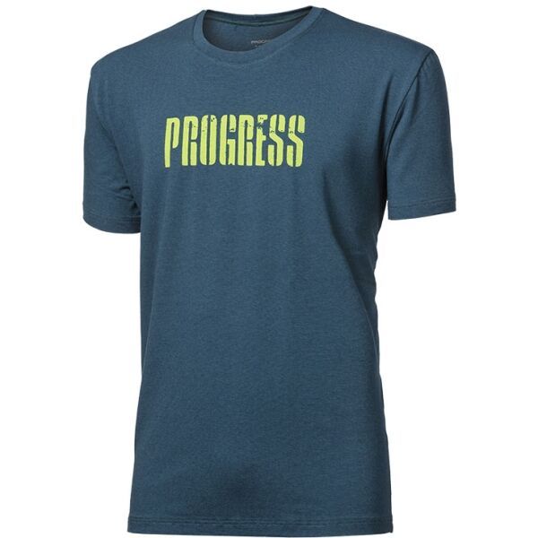 PROGRESS PROGRESS BARBAR ARMY Мъжка тениска от бамбук, тъмносин, размер