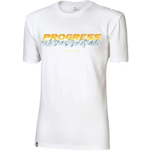 PROGRESS PROGRESS BARBAR SUNSET Мъжка тениска, бяло, размер