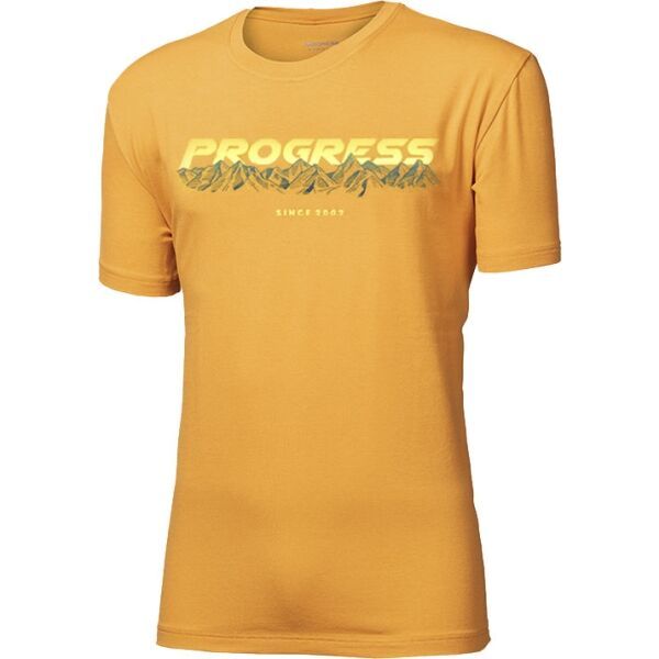 PROGRESS PROGRESS BARBAR SUNSET Мъжка тениска, жълто, размер