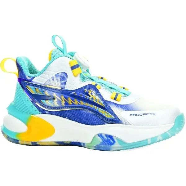 PROGRESS PROGRESS BASKETBALL JR Детски спортни обувки, светлосиньо, размер