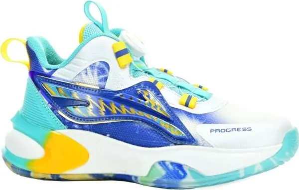 PROGRESS PROGRESS BASKETBALL JR Детски спортни обувки, светлосиньо, размер
