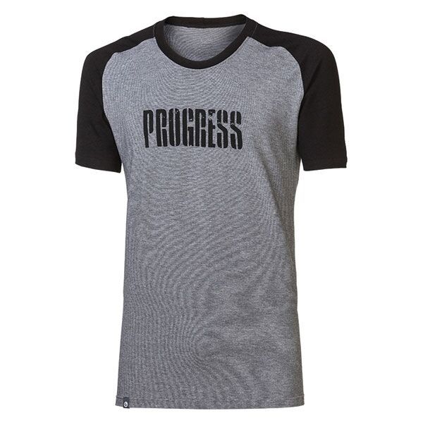 PROGRESS PROGRESS BRANDON Мъжка тениска от бамбук, сиво, размер