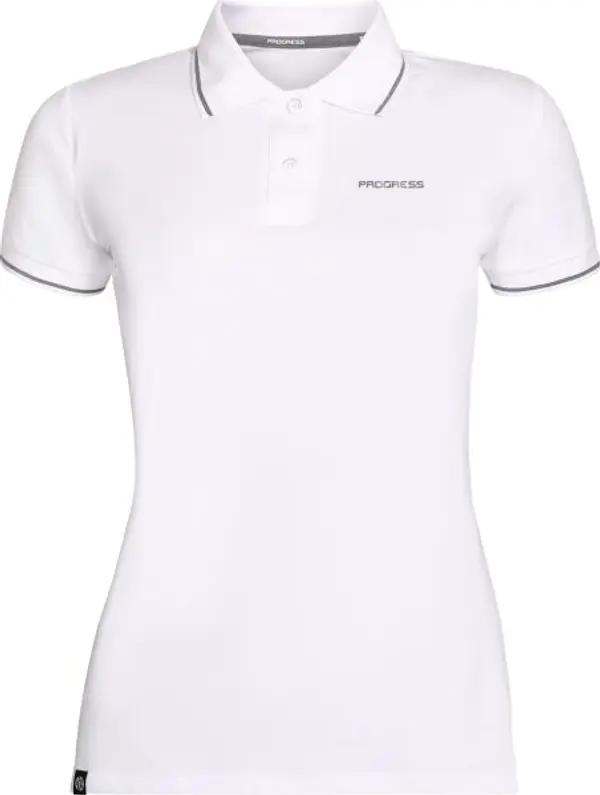 PROGRESS PROGRESS CASA Дамска тениска с яка, бяло, размер