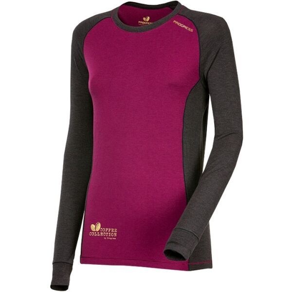 PROGRESS PROGRESS CC NDRZ Дамска функцонална блуза, винен, размер
