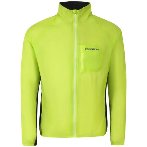 PROGRESS PROGRESS CONDOR Олекотено велосипедно яке, светло-зелено, размер XXL
