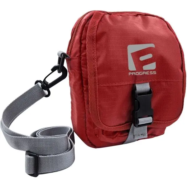 PROGRESS PROGRESS CROSS BODY Спортна чантичка за носене през рамо, червено, размер