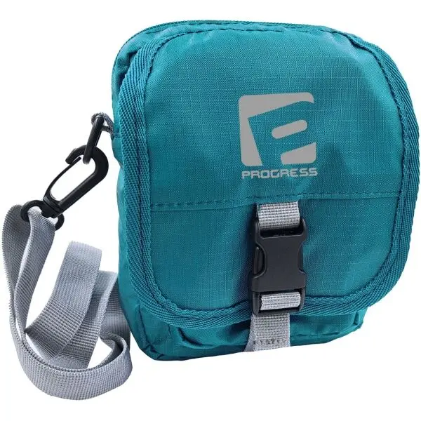 PROGRESS PROGRESS CROSS BODY Спортна чантичка за носене през рамо, тюркоазено, размер