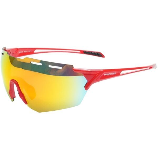PROGRESS PROGRESS CROSS Спортни слънчеви очила, червено, размер