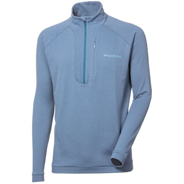 PROGRESS PROGRESS CUBIC ZIP Мъжко функционално горнище, синьо, размер