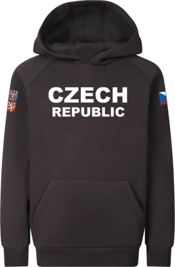PROGRESS PROGRESS CZ HOODY JR Детски суитшърт за фенове, черно, размер 140-146