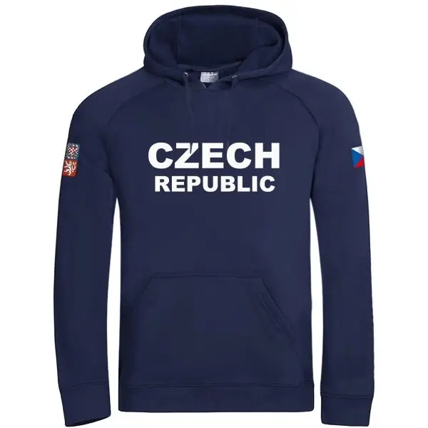 PROGRESS PROGRESS CZ HOODY MAN Мъжки суитшърт за фенове, тъмносин, размер