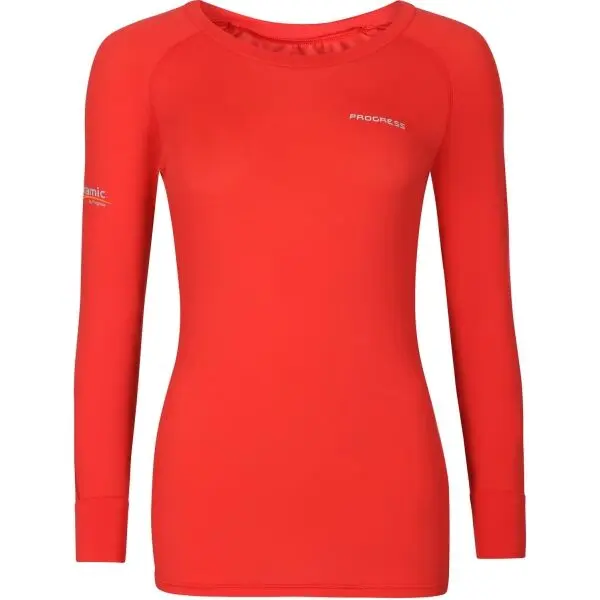 PROGRESS PROGRESS DC NDRZ Дамска функционална тениска, червено, размер