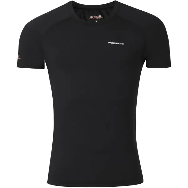 PROGRESS PROGRESS DC NKR Мъжка функционална тениска, черно, размер