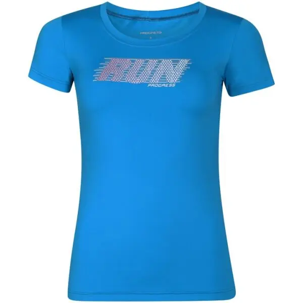 PROGRESS PROGRESS DEPORTA RUN Дамска спортна тениска, синьо, размер