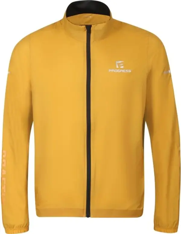 PROGRESS PROGRESS DRAFTIN Мъжко колоездачно яке тип ветровка, жълто, размер