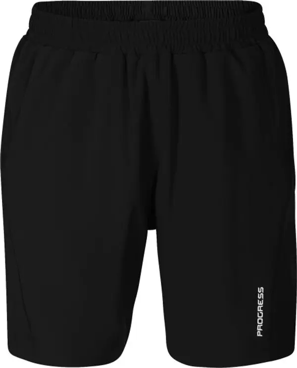 PROGRESS PROGRESS EMPEROR Мъжки спортни шорти, черно, размер