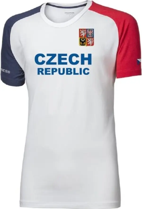 PROGRESS PROGRESS FC1 CZ Мъжка тениска за фенове, бяло, размер