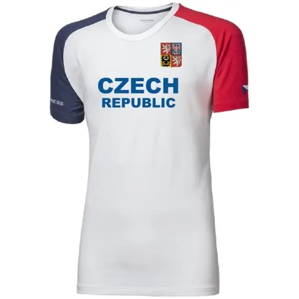 PROGRESS PROGRESS FC1 CZ Мъжка тениска за фенове, бяло, размер