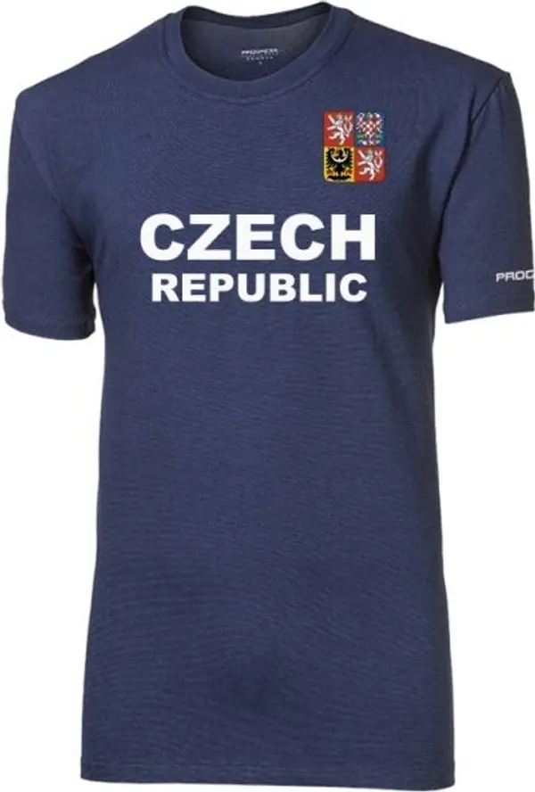 PROGRESS PROGRESS FC1 CZ Мъжка тениска за фенове, синьо, размер