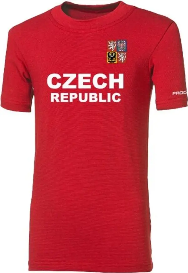 PROGRESS PROGRESS FC2 CZ JR Юношеска тениска за фенове, червено, размер 152-158