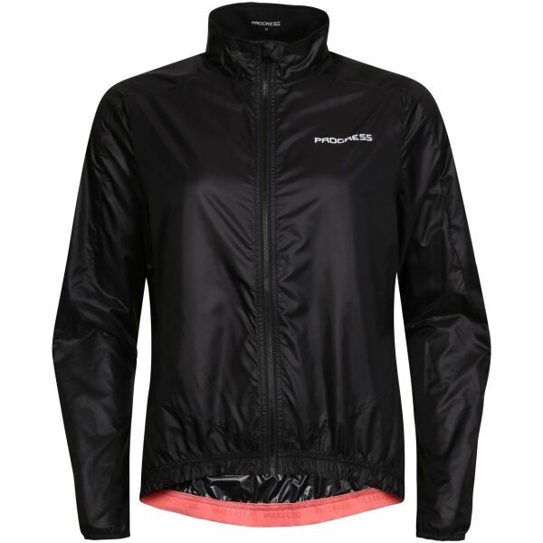 PROGRESS PROGRESS FLOWY BIKE Мъжко леко велосипедно яке, черно, размер