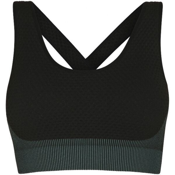 PROGRESS PROGRESS GEMA BRA SML Дамско спортно бюстие, черно, размер