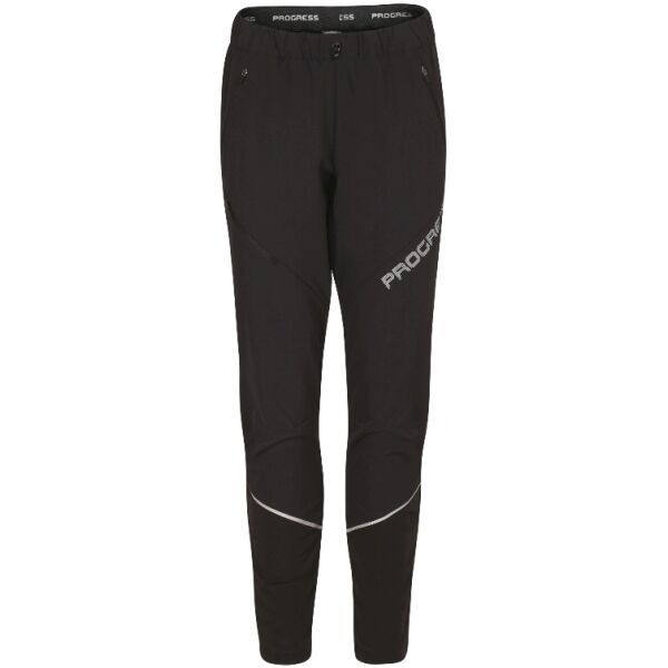 PROGRESS PROGRESS GENIA Дамски туристически панталони, черно, размер