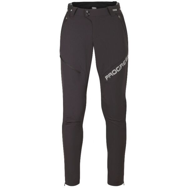 PROGRESS PROGRESS GENIUS Мъжки туристически панталони, черно, размер