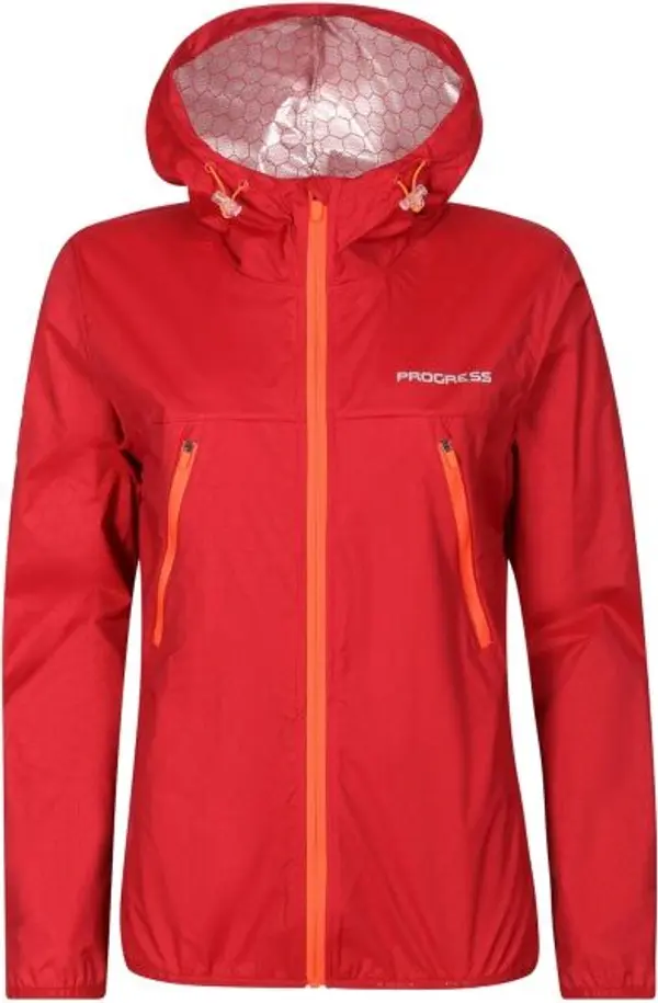 PROGRESS PROGRESS GLIDER LADY Дамско яке с качулка, червено, размер